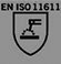 Icon EN ISO 11611 – Schutz beim Schweißen